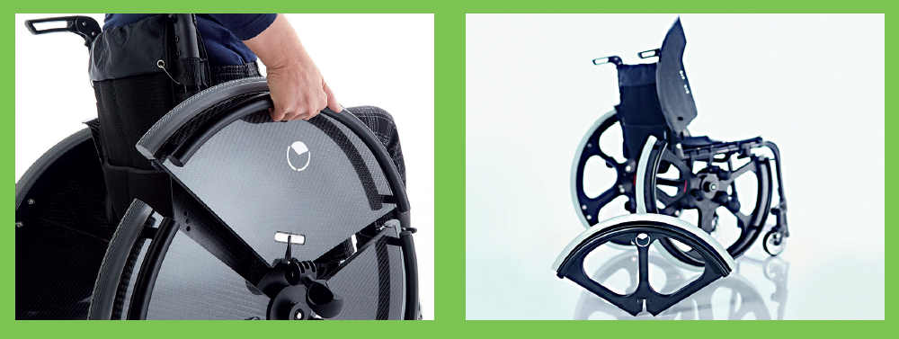 Barrierefreiheit durch teilbares Rollstuhlrad - Orthopress | Das neue ...