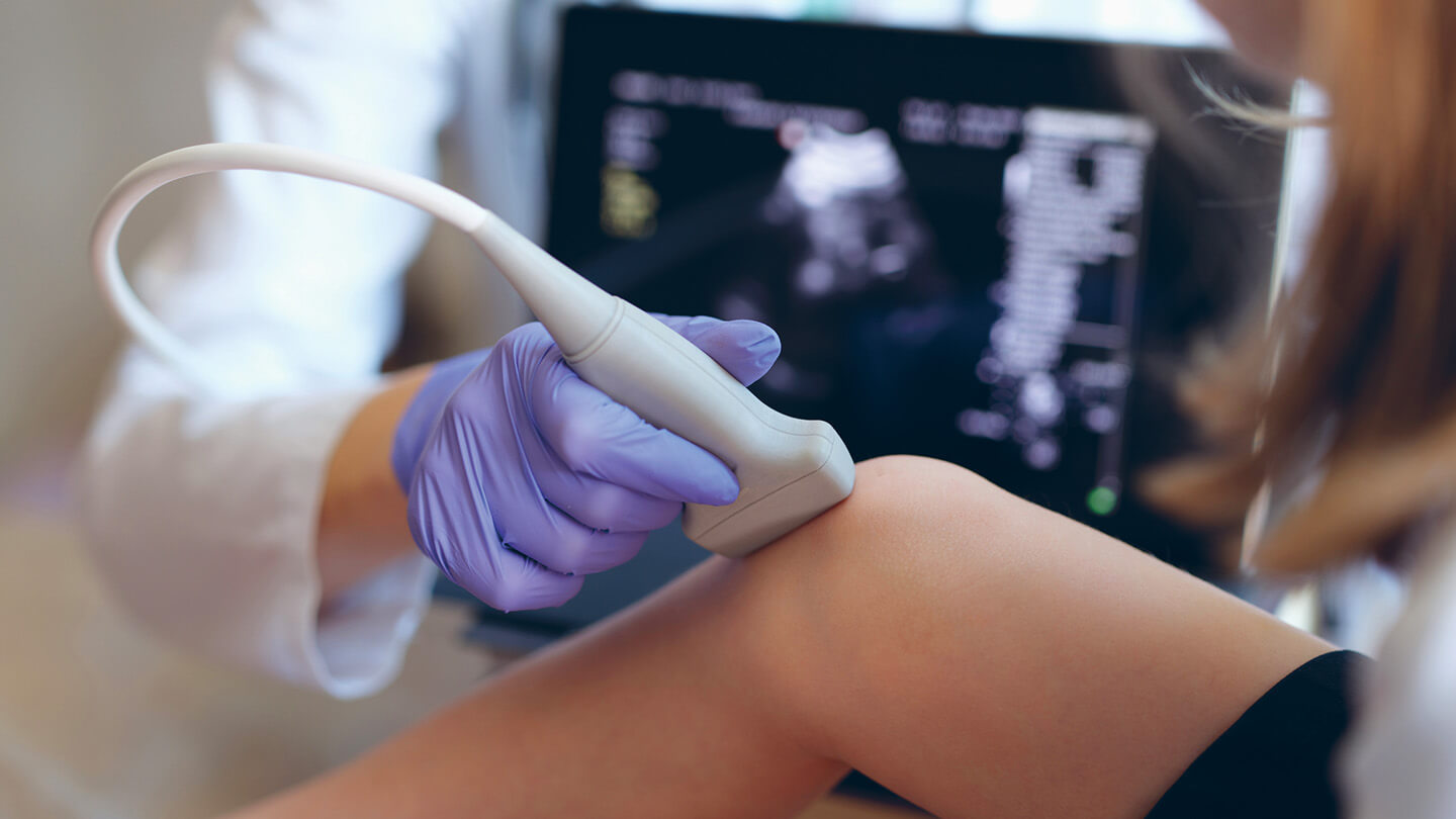 Ultraschall zur Diagnose & Therapie von Sportverletzungen