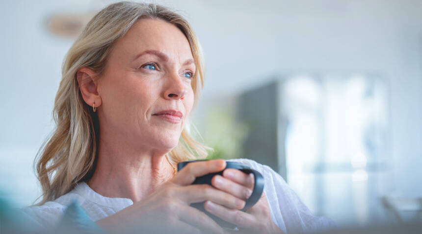 red menopause frau